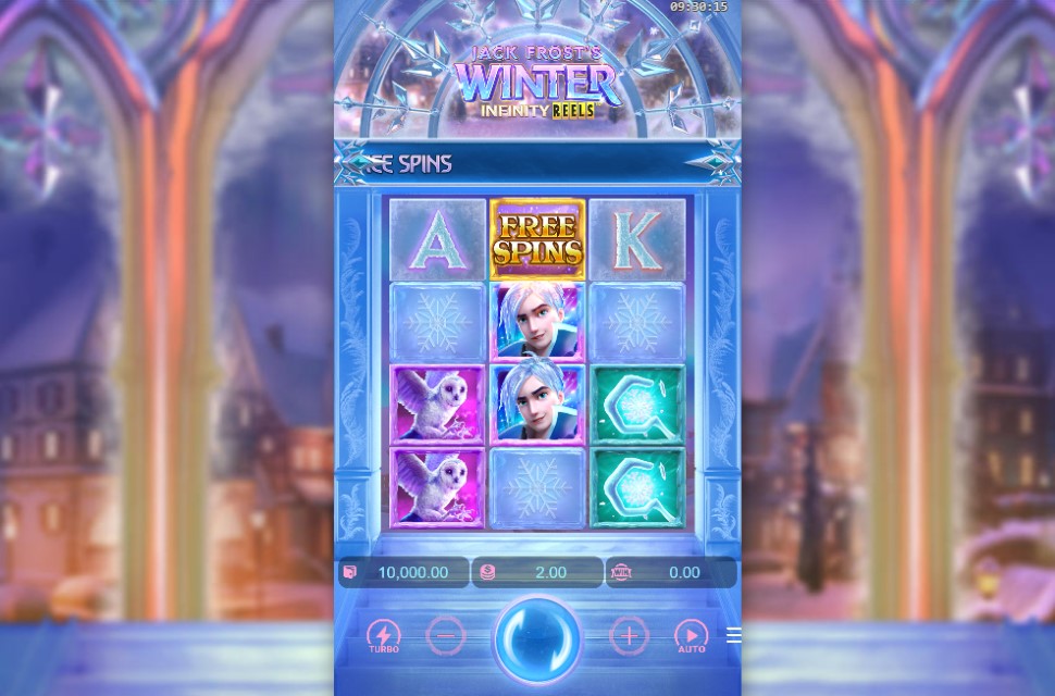 Jack Frost's Winter slot reels by Pocket Games Soft