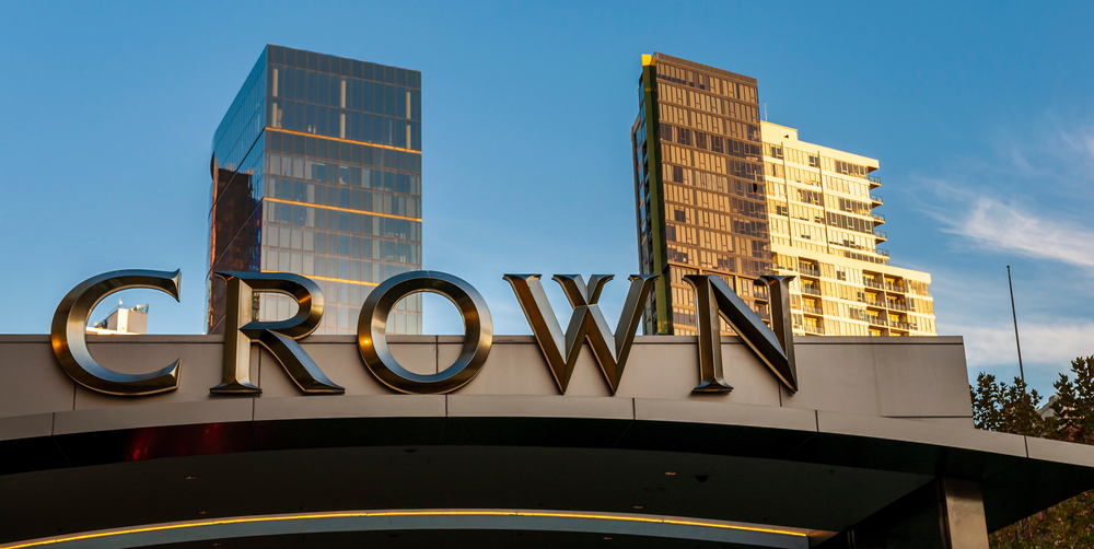 Crown casino resort in Melbourne, Australia